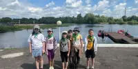 Лагерь "Радуга" секреты безопасности на воде.